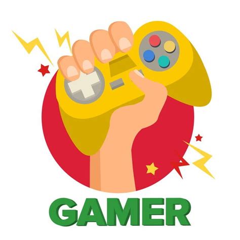 Video Game Console Clipart Hd Png Gamer Hand With Joy Stick Vector