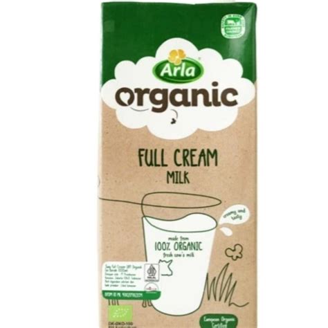 Jual Susu UHT Arla Organik Full Cream Milk 1 Liter Shopee Indonesia