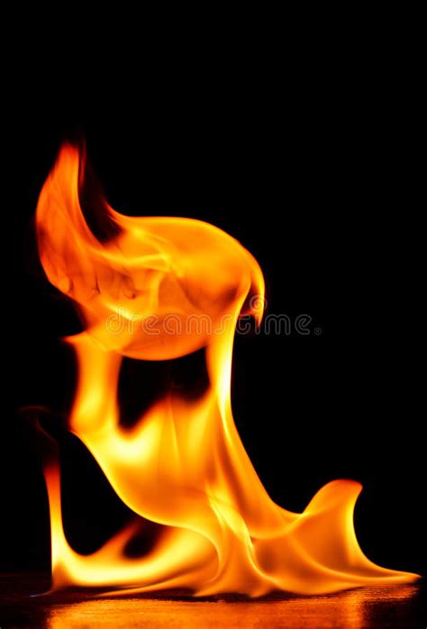 Beautiful Fire Flames Stock Image Image Of Heat Burn 89471959