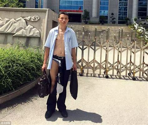 Chinese Lawyer Has Clothes Ripped Off In Court For Refusing To Hand