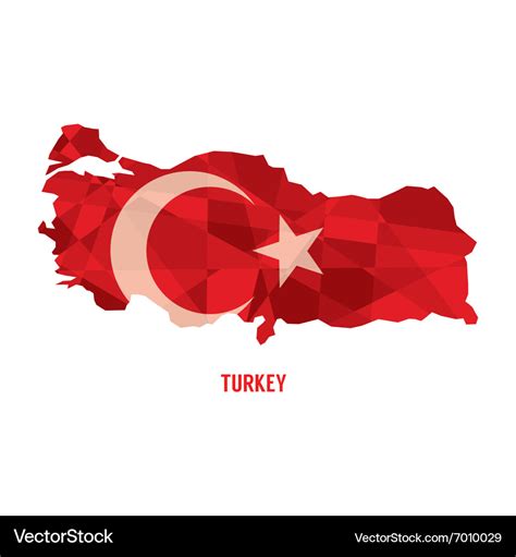 Map Republic Of Turkey Royalty Free Vector Image