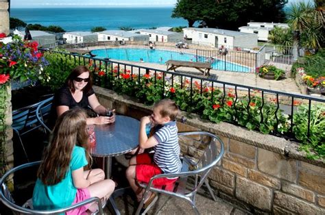 Sandaway Beach Holiday Park Has Lovely Cliffside Views Over Combe