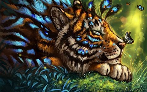 3dwallpaperlion Mythical Creatures Art Big Cats Art Tiger Art