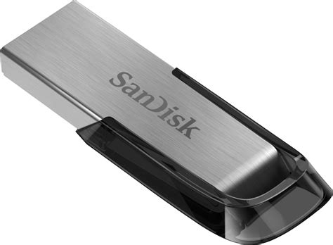 Sandisk Ultra Flair 16gb Usb Type A Flash Drive Brushed Silverblack