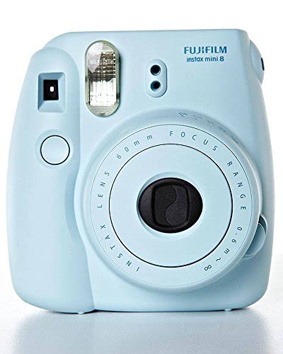 Fujifilm Instax Mini 8 Instant Film Camera Blue With Fujifilm Instax