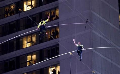 Wallenda Siblings Walk On Wire 25 Stories Over New York
