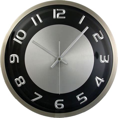 Timekeeper 115 Round Wall Clockbrushed Met Aop300rab