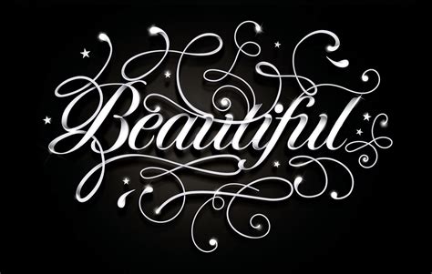 Beautiful Typography Personal On Behance