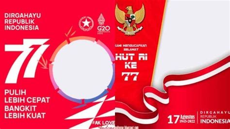 20 Link Twibbon Hut Ke 77 Ri Ucapan Selamat Hari Merdeka 2022 Lengkap