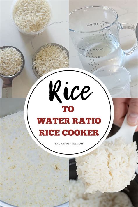 Rice Cooker Rice Water To Rice Ratios Recipe And Servings Laura Fuentes