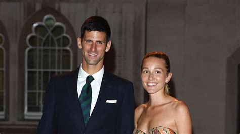 Novak djokovic celebrated his first wedding anniversary with a third wimbledon triumph on sunday and insisted getting married to longtime girlfriend jelena ristic was key to his success. Novak Djokovic Hails Family Life Following Victory: 'I ...