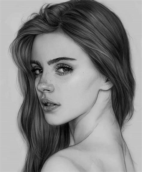 How To Draw A Beautiful Woman S Face Step By Step Cafe Baruya
