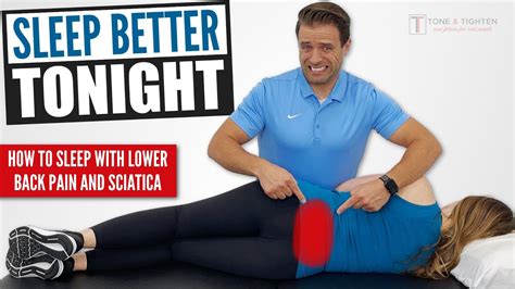 How To Sleep With Low Back Pain And Sciatica Works Fast Youtube