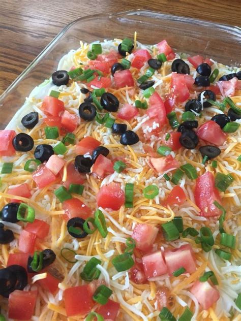 Easy 7 Layer Dip Quickrecipes