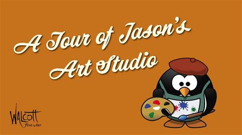 A Tour Of My Art Studio Youtube