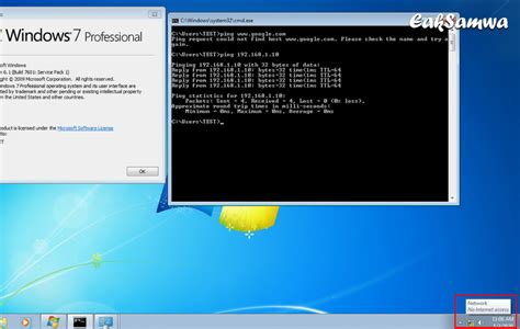 I am also using a unifi 24 port poe switch. ดูสถานะการ์ดแลนของ Windows XP -10 - | ไม่ใครพบรุ่งอรุณอัน ...