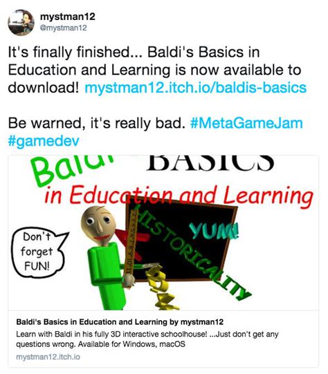 Baldis Basics In Education And Learning Know Your Meme