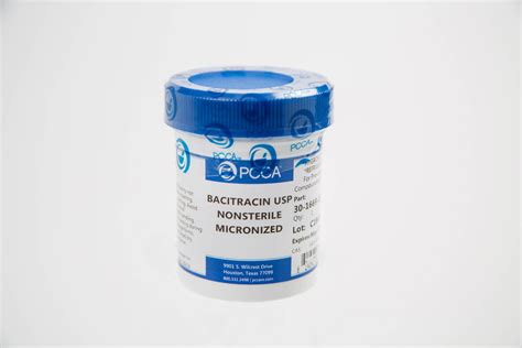 Bacitracin Usp Nonsterile Micronized Pcca