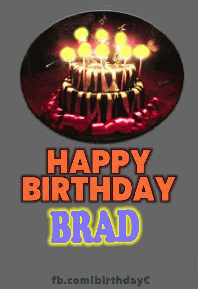 Happy Birthday Brad Images Birthday Greeting Birthdaykim