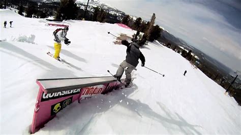 Gopro Hd Epic Skiing Fail At Mammoth Mountain Youtube