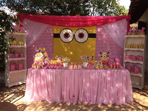 Minions Rosa Minions Pink 🔝🔝🔝 Pink Minion Party Girl Minion Birthday