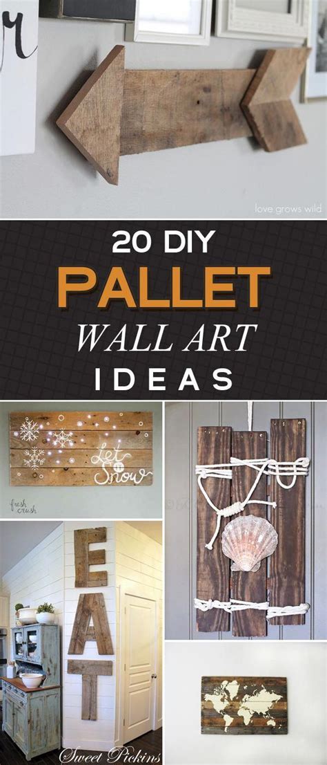 20 Amazing Diy Pallet Wall Art Ideas That Will Elevate Your Home Decor