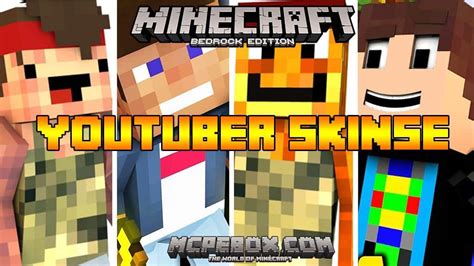 The Best 21 Minecraft Youtuber Skins Pack Download Soontoonbox