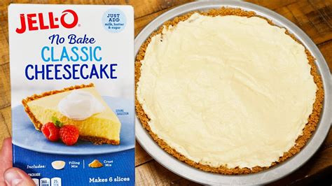 How To Make Jello No Bake Cheesecake Youtube