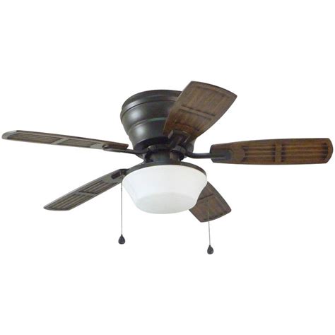 When you add a low. Lowes $105.78 Litex Mooreland 44-in Bronze Flush Mount ...