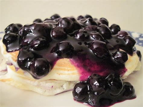 Aubreys Recipes Blueberry Sour Cream Pancakes