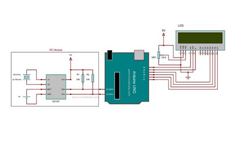 How To Interface Ds Real Time Clock With Arduino Rtc Module With