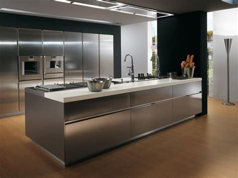 These six ikea accessories make your kitchen cabinets better. Contemporary Stainless Steel Kitchen Cabinets - Elektra ...