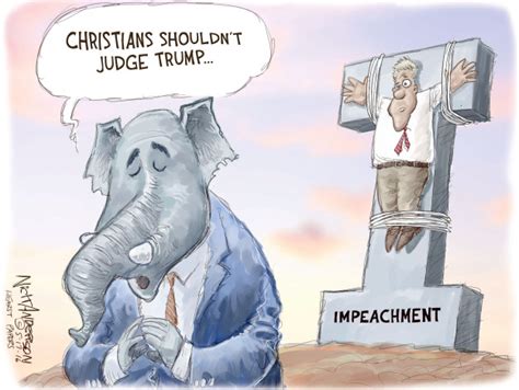 The house brought two articles of impeachment against trump: Nick Anderson's Editorial Cartoons at www.theeditorialcartoons.com - Cartoon View and Uses