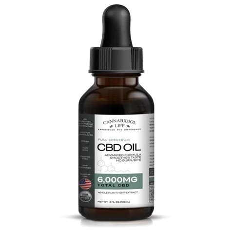 cannabidiol life cbd oil 1500 mg with thc 30 ml usda certified organic pure cbd oil orlando