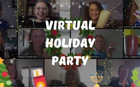 A List Of Virtual Holiday Party Ideas For Your Next Online Celebration