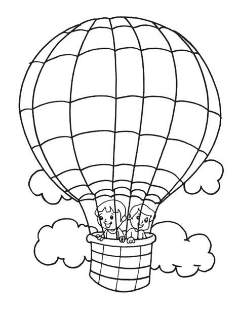 Print and color valentine's day pdf coloring books from primarygames. Air Balloon Coloring Pages at GetColorings.com | Free ...