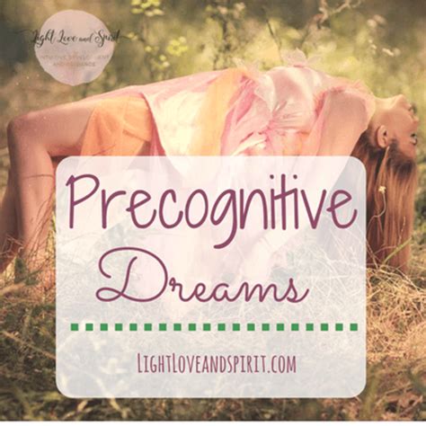 I Have Precognitive Dreams