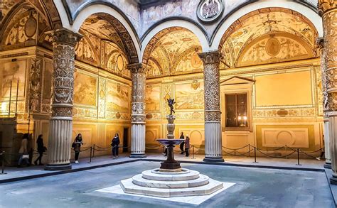Palazzo Medici Riccardi Inner Courtyard Florence Italy Il