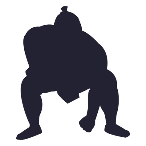 Japanese Sumo Silhouette Transparent Png And Svg Vector File