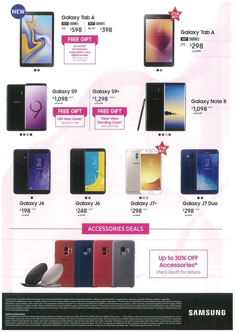 Samsung Mobile Page 2 Brochures From Comex 2018 Singapore On Tech