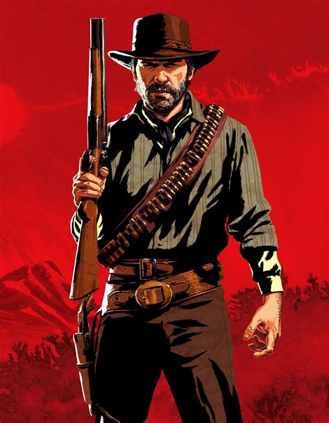 Red Dead Redemption 2 Arthur Morgan And The Gang By Love Myart On