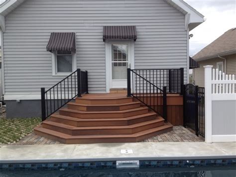 Has anyone used this ultradecking & pvc railing material from menards. Composite Deck Railing Menards | Home Design Ideas