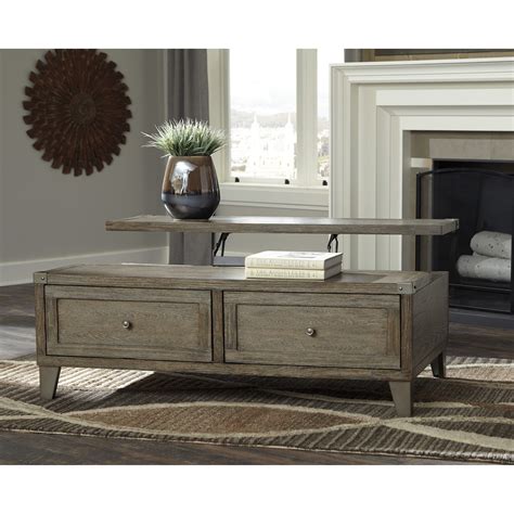 Ashley barilanni coffee table with lift top quantity. Signature Design by Ashley Chazney Lift Top Cocktail Table ...