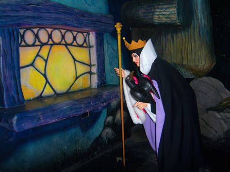The Wicked Queen Lurks Outside A Window In Snow White S Sc Flickr