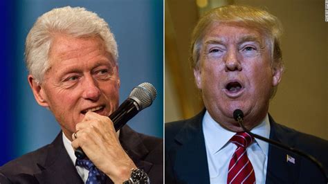 Trump Strikes Back At Bill Clinton He Doesnt Know Much Cnnpolitics