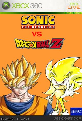 Super sonic vs super saiyan goku may never happen but what are some of sonic's influences from dragon ball. Sonic the Hedgehog Vs. Dragonball Z Xbox 360 Box Art Cover ...