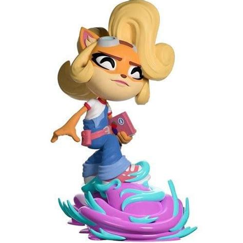 Pink Tablet In Hand Coco Bandicoot Grinds Over An Energy Rail She Is