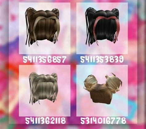 Roblox Hair Id Codes 2020 100 Id Codes For Roblox Girls Youtube