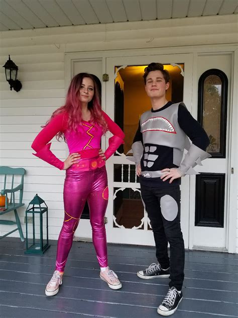 Sharkboy And Lava Girl Badass Halloween Costumes Cute Couple