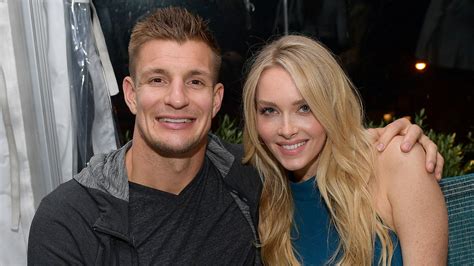 Inside Rob Gronkowskis Relationship With Girlfriend Camille Kostek